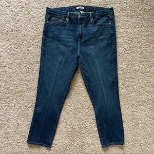 Good American Good Legs High Rise Skinny Jeans Size 15/33